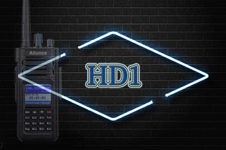 Ailunce HD1 Dual Band DMR Radio Introduction